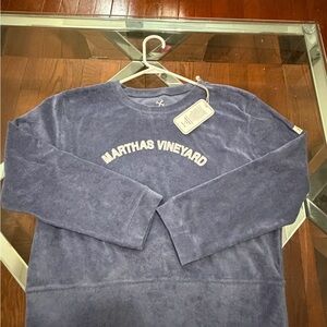 Martha's Vineyard Blue Pullover Sweater